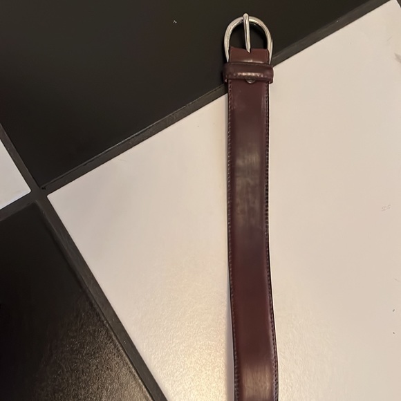 Brooks Brothers shell cordovan belt size 36